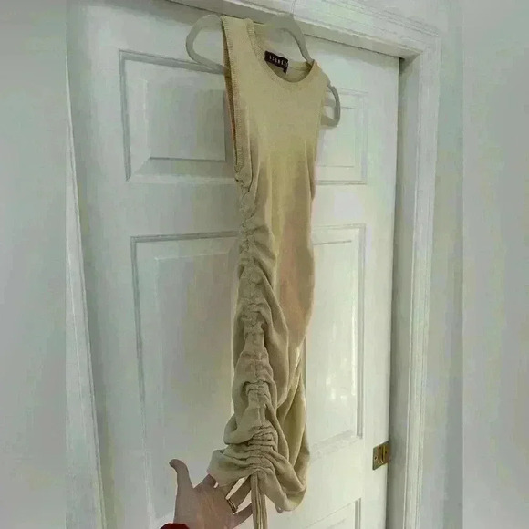 Lioness Military Minds Mini Dress Beige NEW‎ Sz 4 Small NWOT - Picture 5 of 7